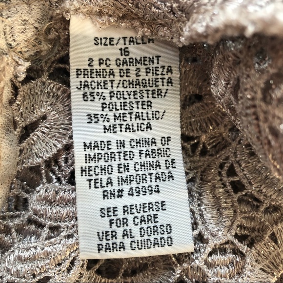 R&M Richard 2-Piece Formal Dress - Picture 12 of 13